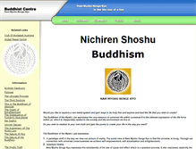 Tablet Screenshot of buddhistcentre.net